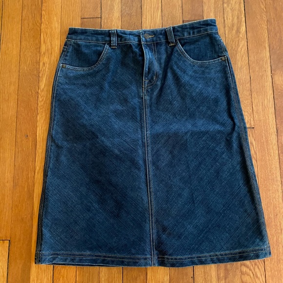 Royal Robbins Denim Skirt - Picture 1 of 4